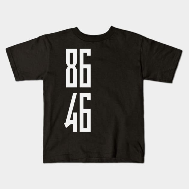 8646 (wht) Kids T-Shirt by SunGraphicsLab